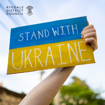 Stand with Ukraine Website Carousel