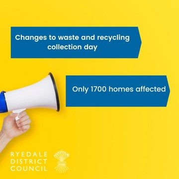 Changes to waste and recycling collection day image